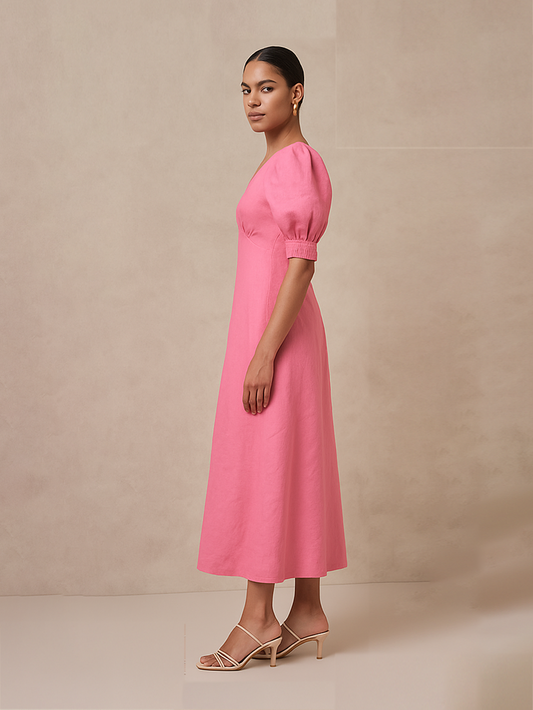 Pink Puff Dress