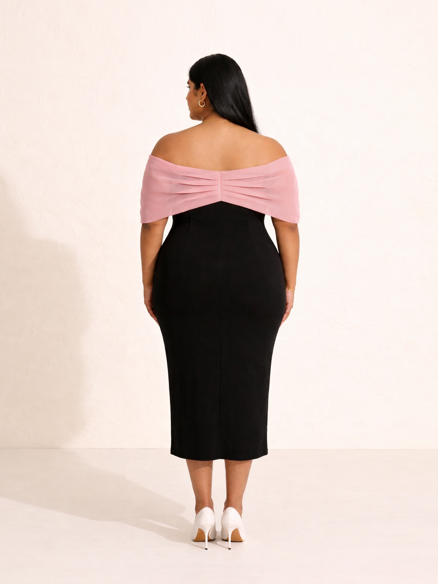 Pink Barbie Sleeves Dress
