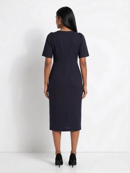 Twilight Grace Midi - Navy