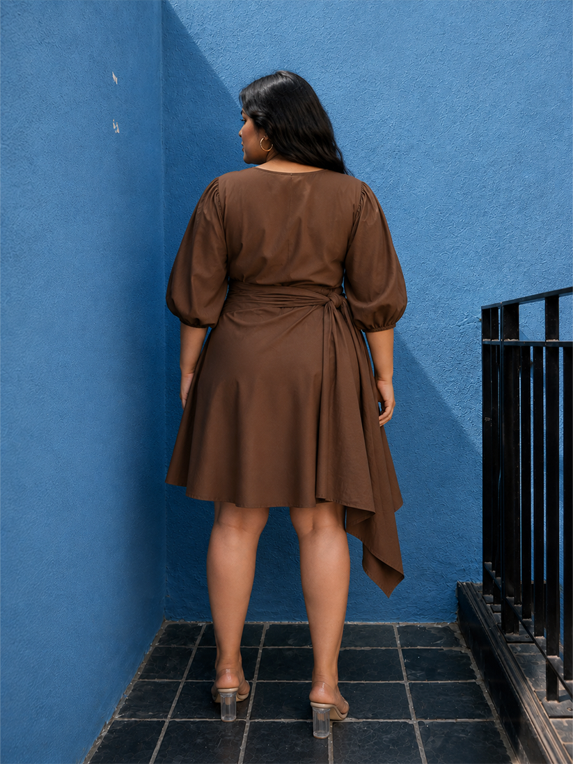 Siera Tie-Waist Dress