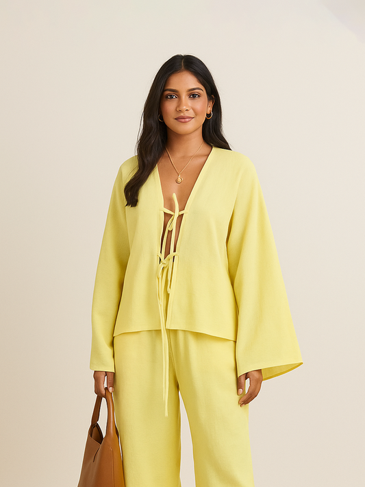 Lemon Yellow Co-ord Set
