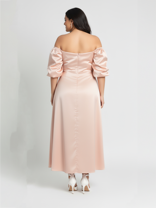 Alice Maxi Dress- Peach
