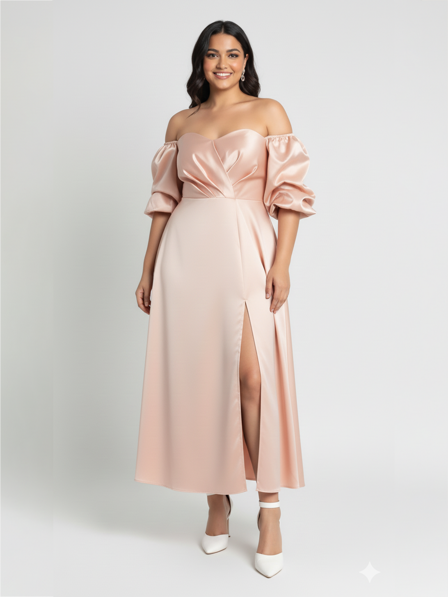 Alice Maxi Dress- Peach