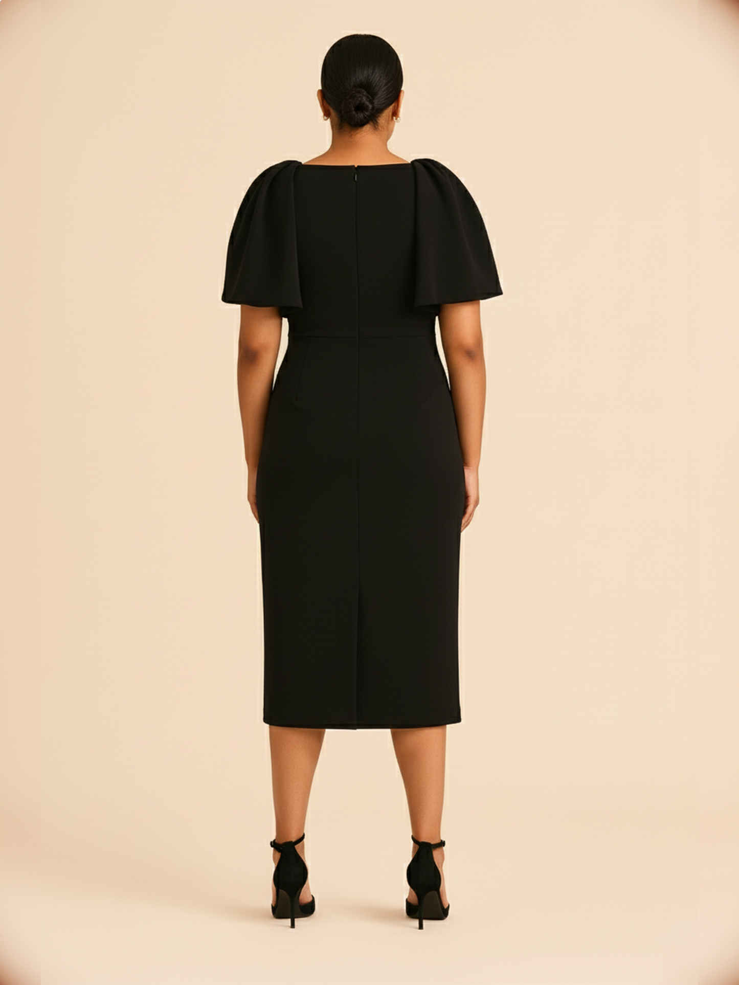 Twilight Grace Midi - Black