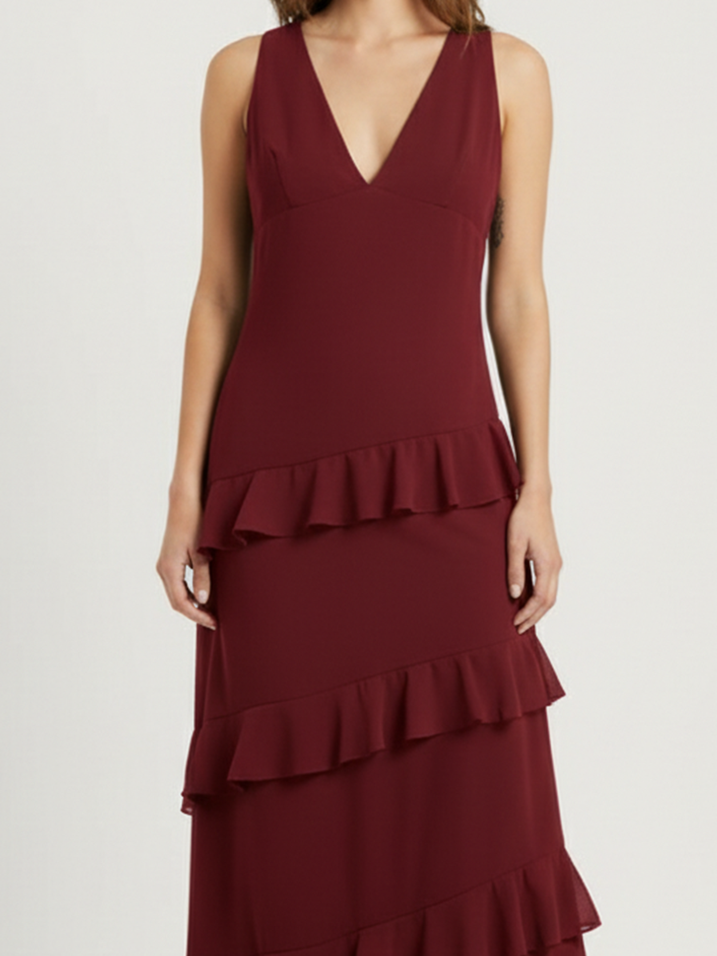 Rosa Maxi Dress Red