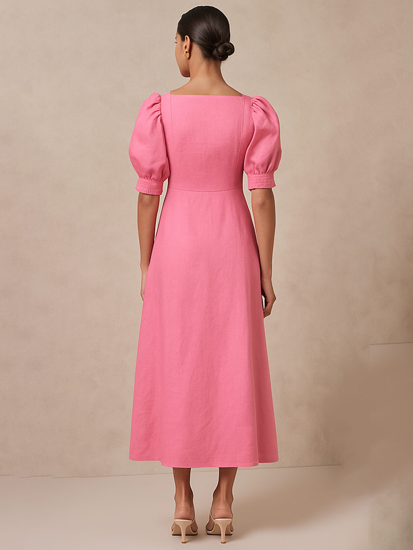 Pink Puff Dress