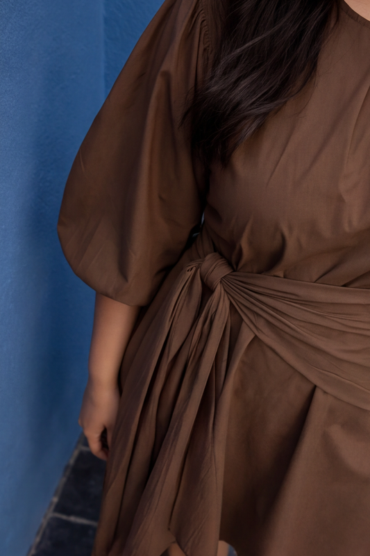 Siera Tie-Waist Dress