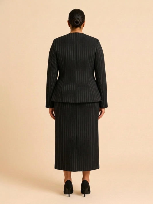 Chic Hustler Co-ord Set - Black