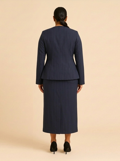 Chic Hustler Co-ord Set - Navy