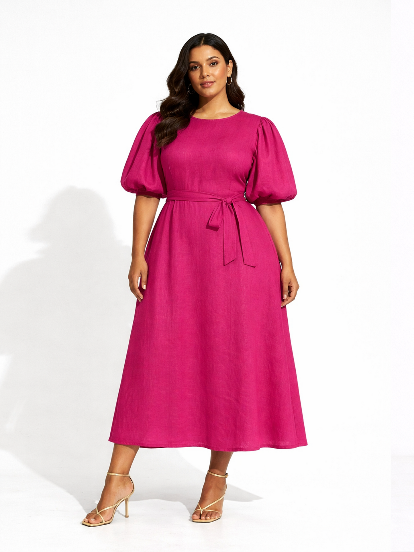 Elegant Ease Dress - Pink