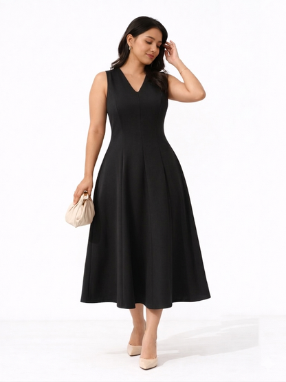 Elan Midi Dress - Black