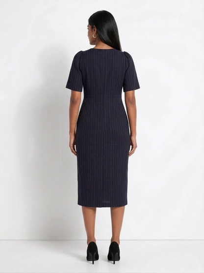 Twilight Grace Midi - Navy