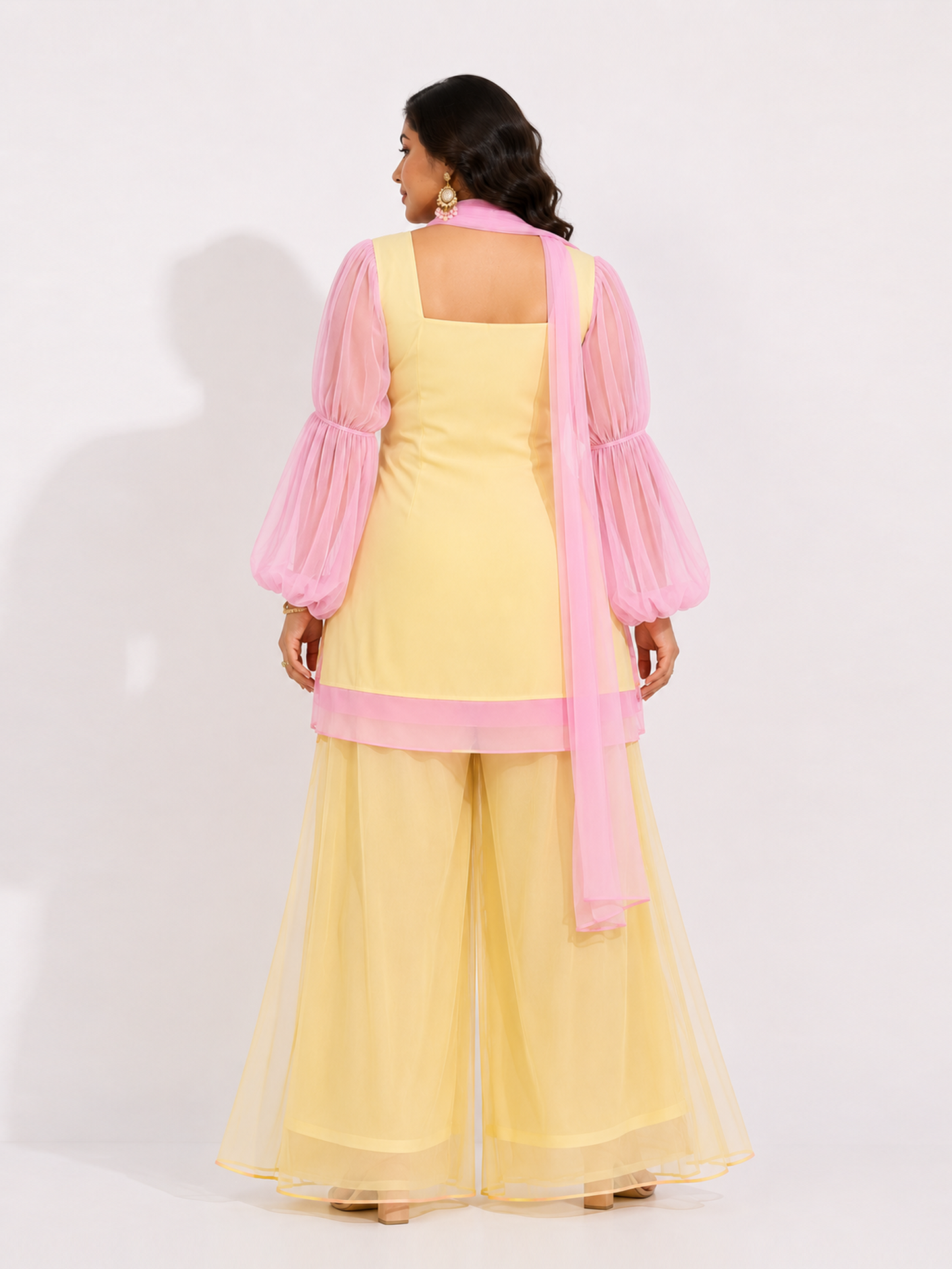 Jasmine Sheer Kurta Set