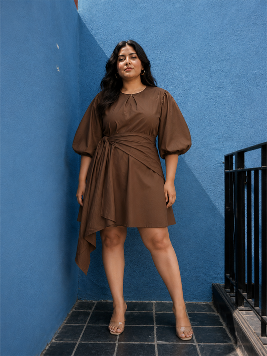 Siera Tie-Waist Dress