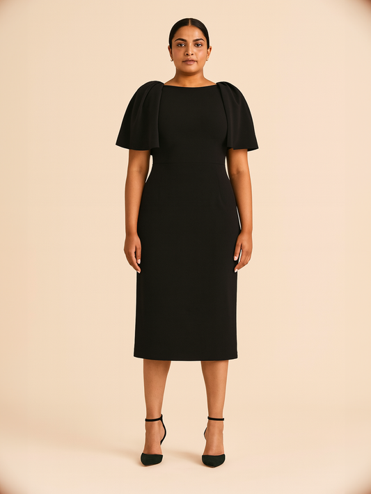 Twilight Grace Midi - Black
