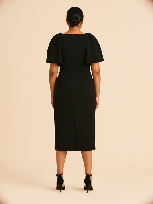 Twilight Grace Midi - Black