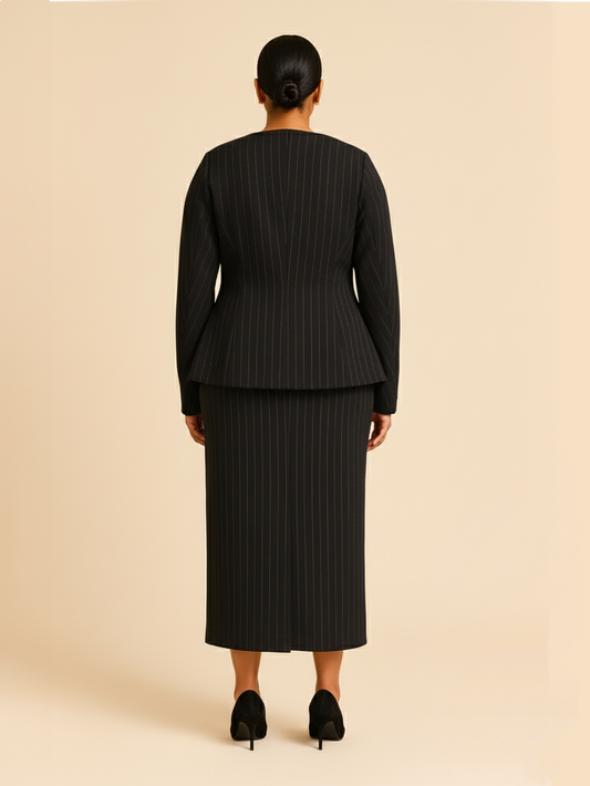 Chic Hustler Co-ord Set - Black