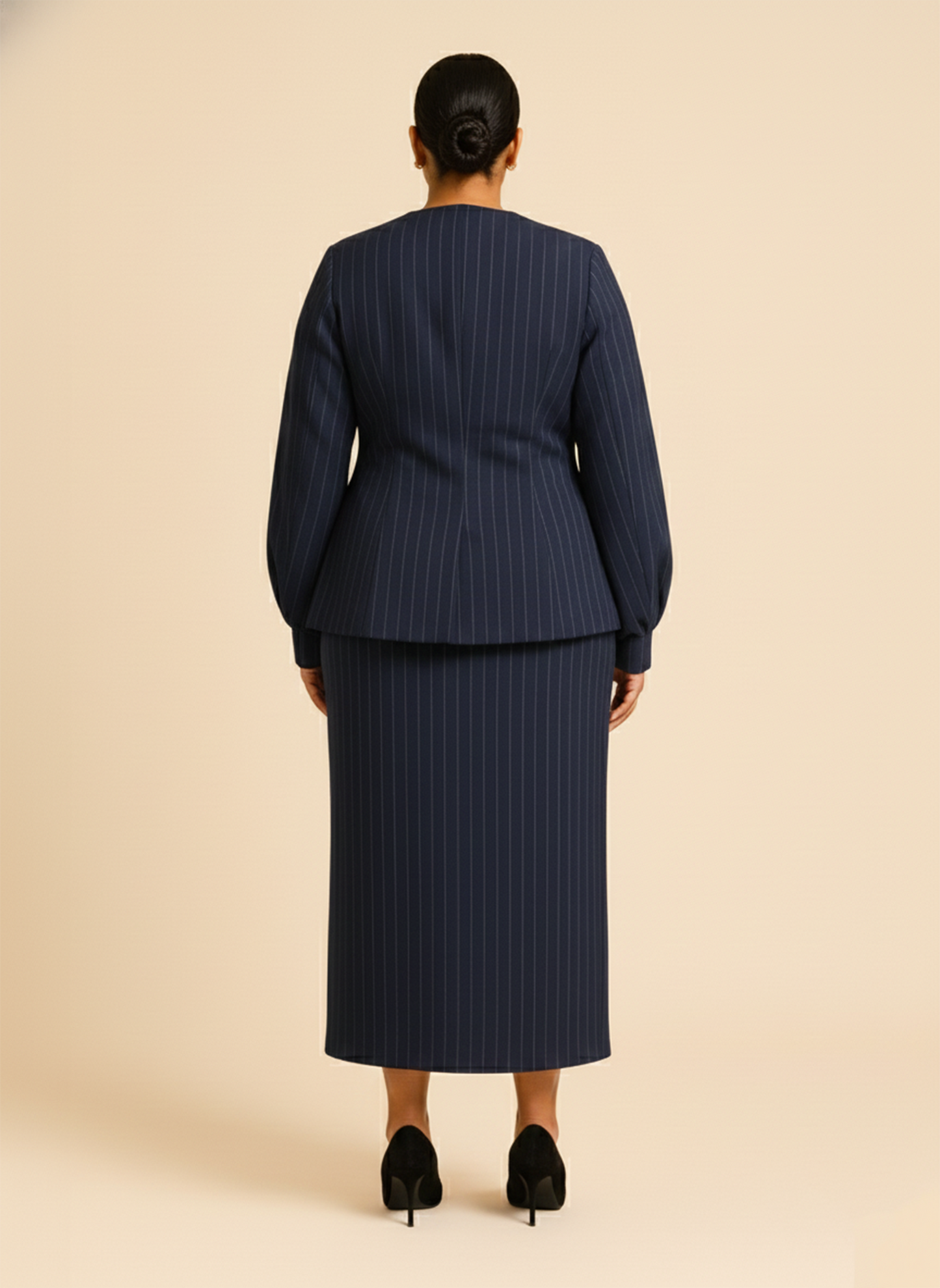 Chic Hustler Co-ord Set - Navy