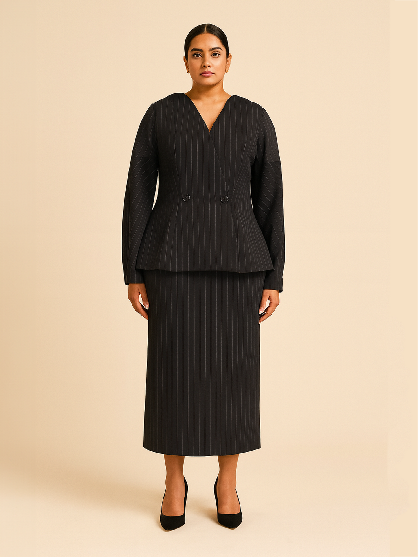 Chic Hustler Co-ord Set - Black