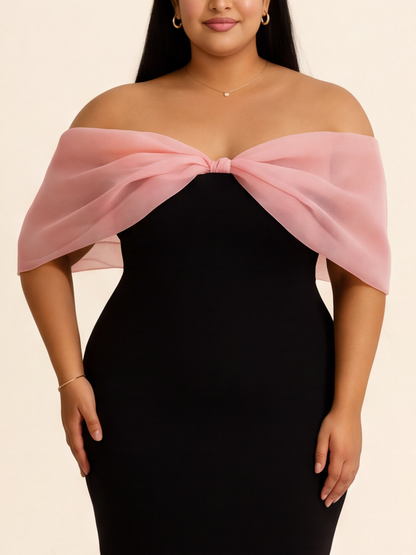 Pink Barbie Sleeves Dress