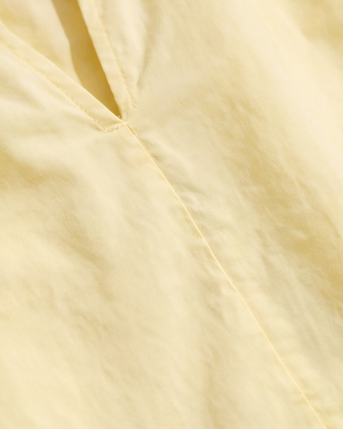 Puff Sleeve Peasant Top - Yellow